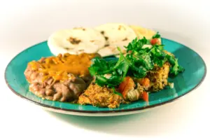 restaurant style refried beans