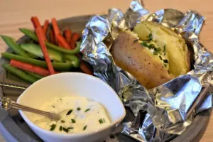 restaurant style baked potatoes