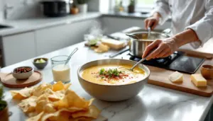 restaurant style queso