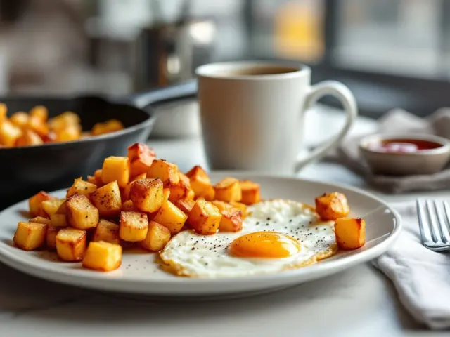 Diner-Style Home Fries: Crispy, Seasoned Potatoes For Breakfast At Home