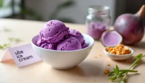 what is ube ice cream