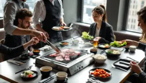 how to eat korean bbq