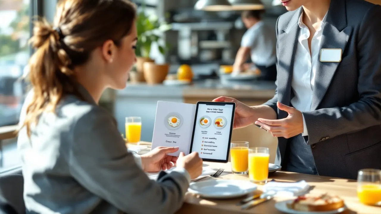 how to order eggs at a restaurant